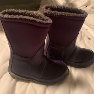 Hunter Kids Original Sherpa Boots (Toddler/Little Kid) - BARELY WORN